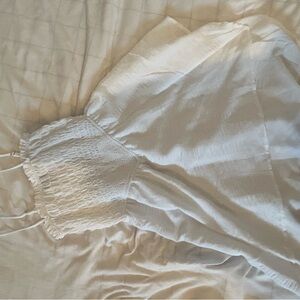 Wild Fable White Ruffled Top